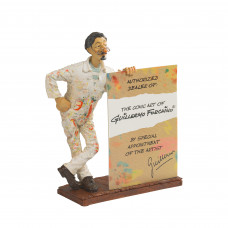 Скульптура Forchino, коричневый с белым