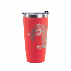 Термостакан Calypso_Дракон 500 мл, покрытие soft touch, красный Термостакан Calypso_Дракон 500 мл, покрытие soft touch, красный